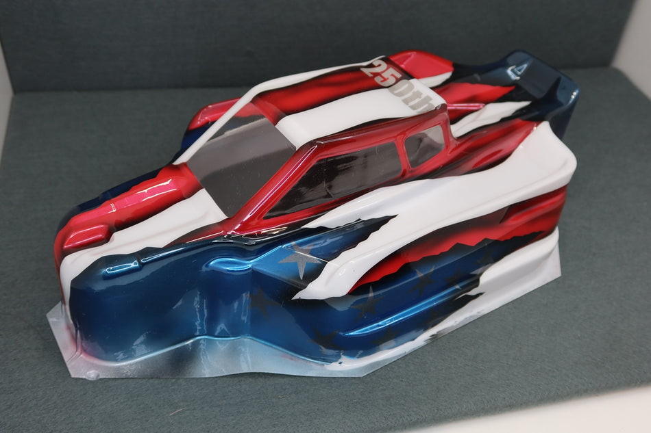 Rons Reserve Custom Painted Body HB Mugen Kyosho TLR 8X RC8B4.1 Sworkz 1/8 Buggy
