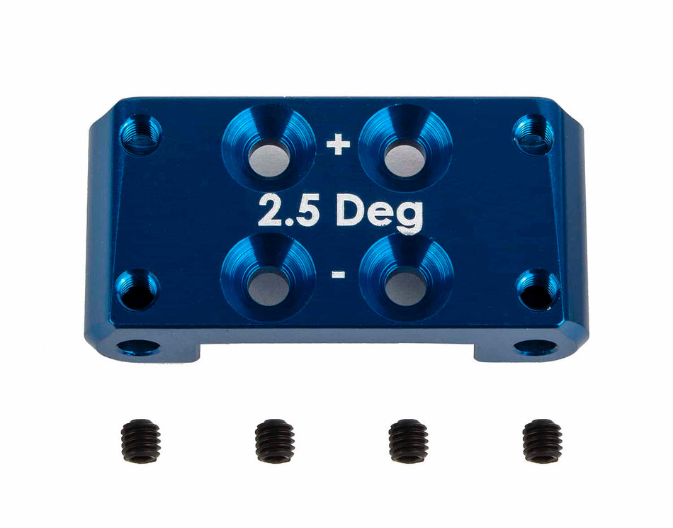 Team Associated B7 &amp; B7d FT Aluminum Front Bulkhead +/-2.5 Deg. 92437 image 0