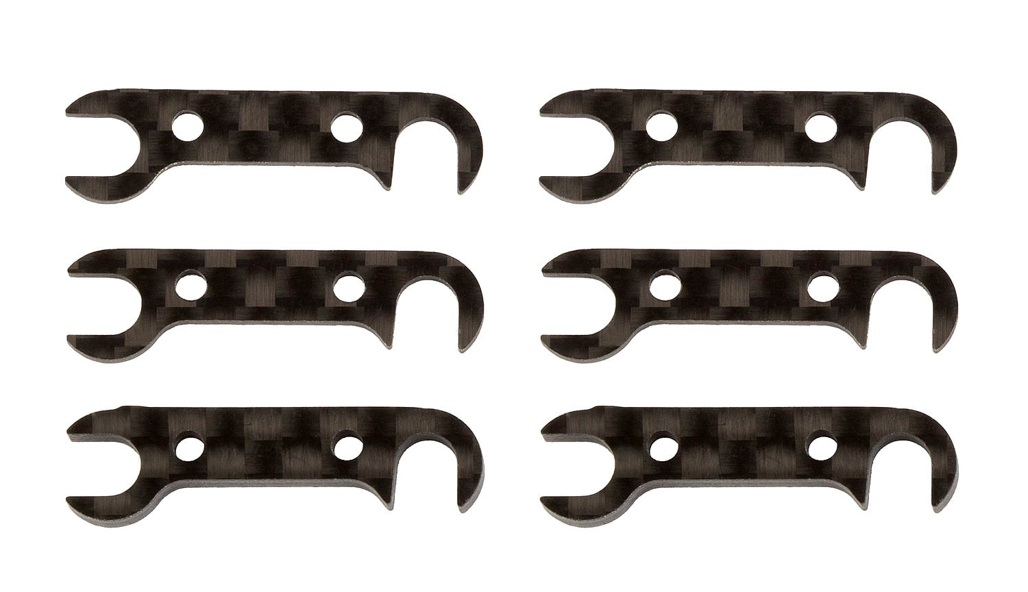 Team Associated Graphite Rear Hub Link Shim Set B74 B6.4 T6.1 SC6.1 92185 image 0