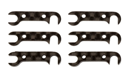 Team Associated Graphite Rear Hub Link Shim Set B74 B6.4 T6.1 SC6.1 92185 image 0