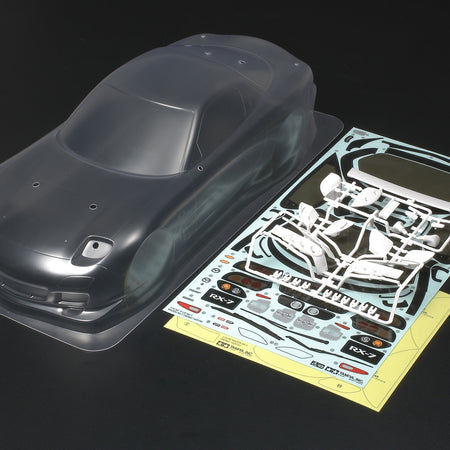 Tamiya 51705 1/10 RC Mazda RX-7 Clear Body Parts Set 51270 TAM51270 image 0