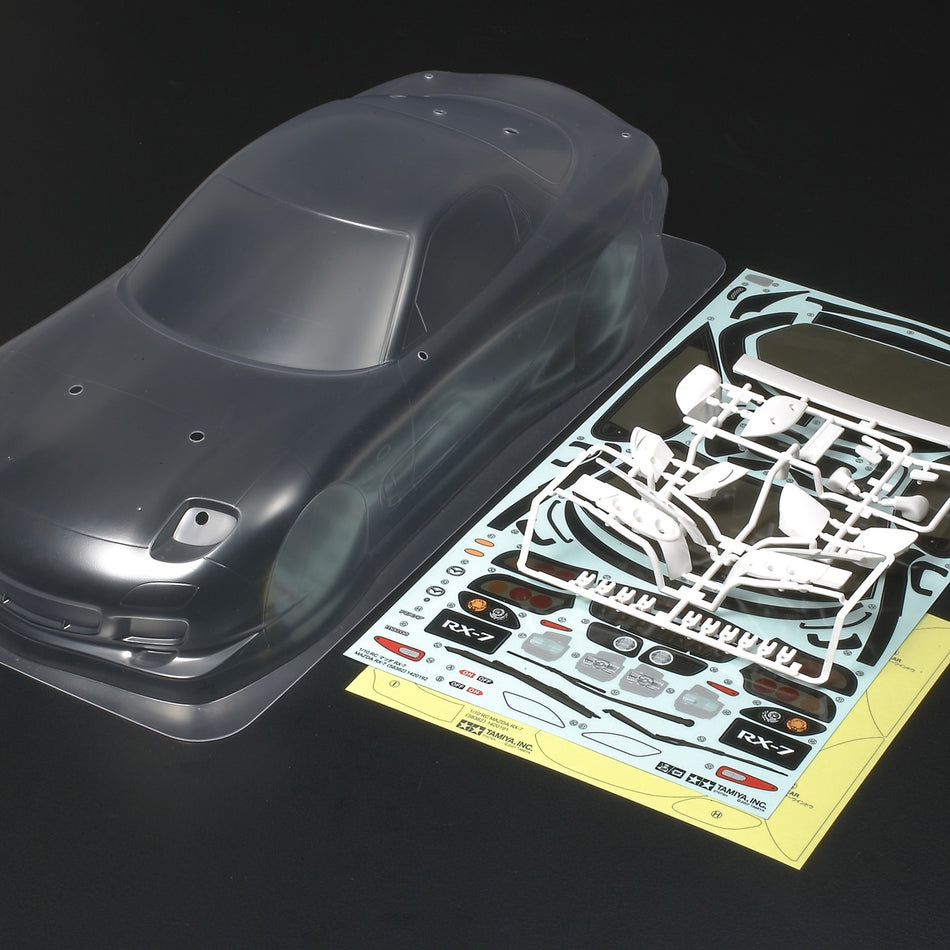 Tamiya 51705 1/10 RC Mazda RX-7 Clear Body Parts Set 51270 TAM51270 image 0