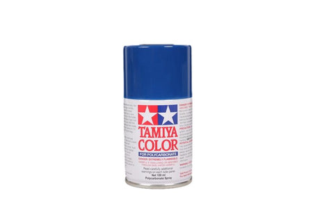Tamiya Polycarbonate Lexan Paint PS-4 Blue 100ml Spray Can TAM86004 86004 image 0