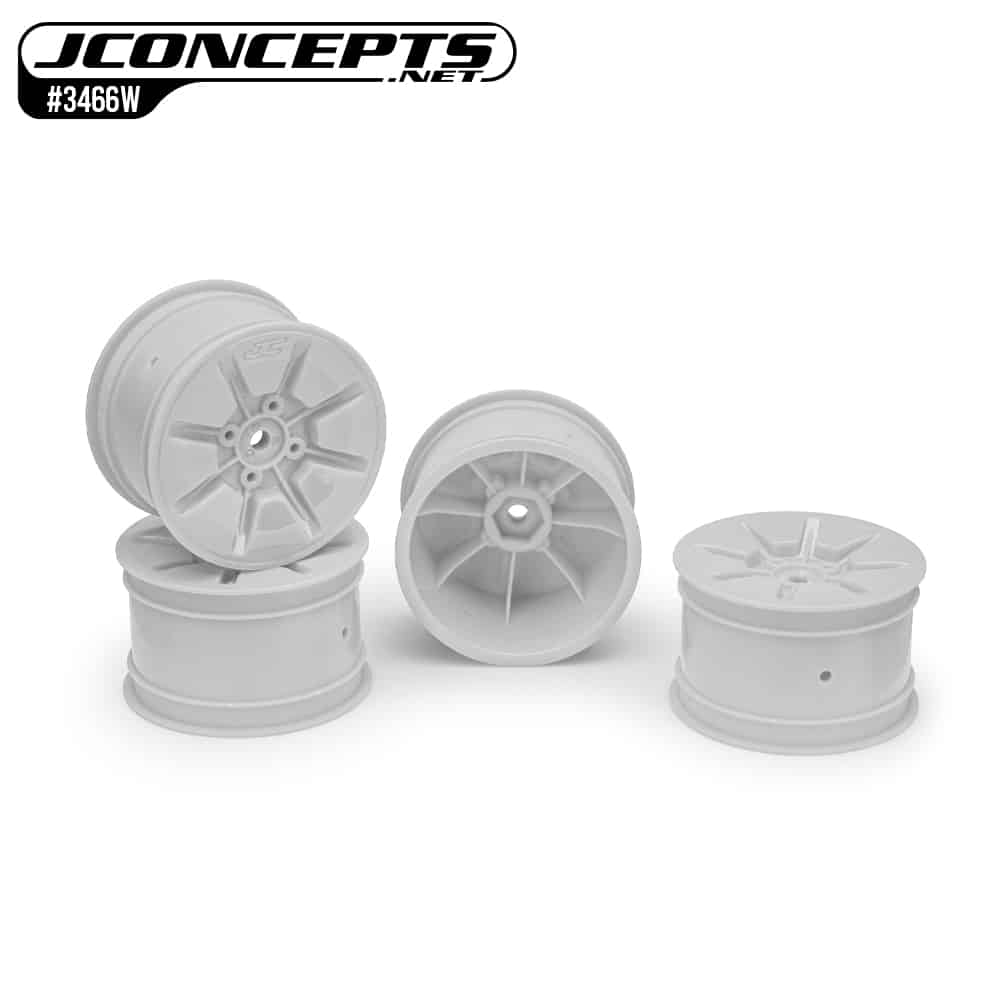 Jconcepts Pioneer REAR 2wd 4wd 2.2 Buggy Wheel White 3466w JCO3466w image 0