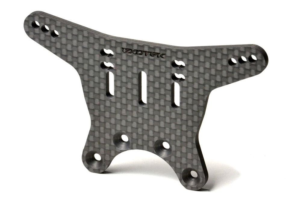 Exotek Associated RC10 Carbon Fiber Rear Shock Tower Small Bore Shocks 2399
