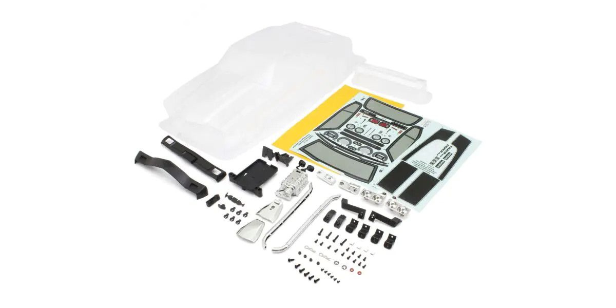 Kyosho 1970 Chevy Chevelle Supercharged VE Non-Decoration Body Set FAB714 image 1