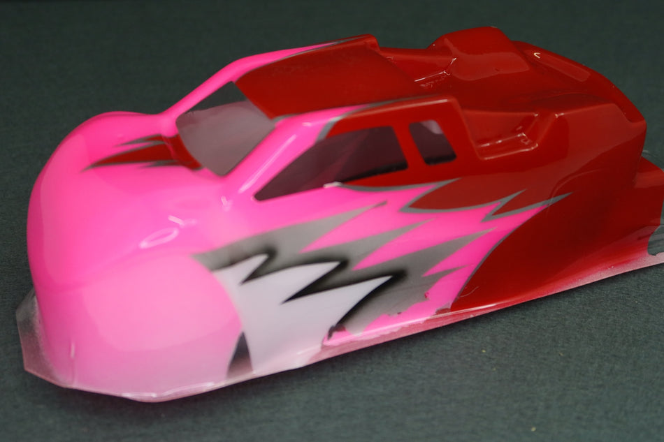 New Custom Painted Body for Losi Mini-T 2.0 1/16 Scale Truck w/Rear Spoiler image 0