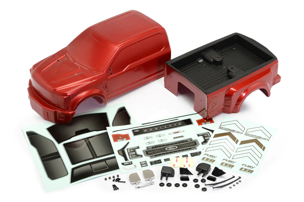 CEN FORD F-450 SD Complete Body Set, Candy Apple Red CEGCD0904 CD0904 image 0