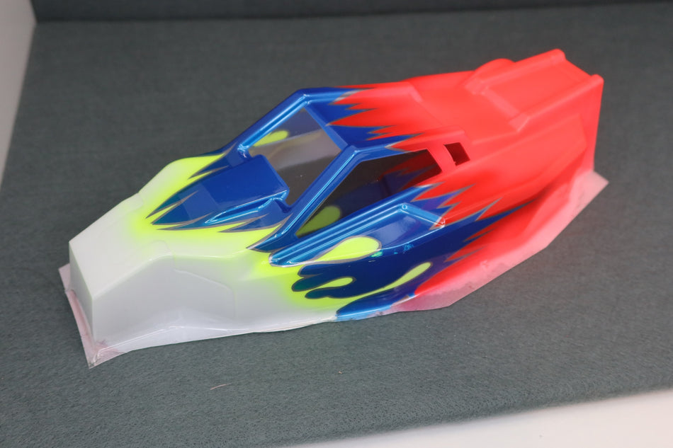 New Custom Airbrush Painted Body for XRAY XB2 '25 (2025) - '26 (2026) 2wd Buggy