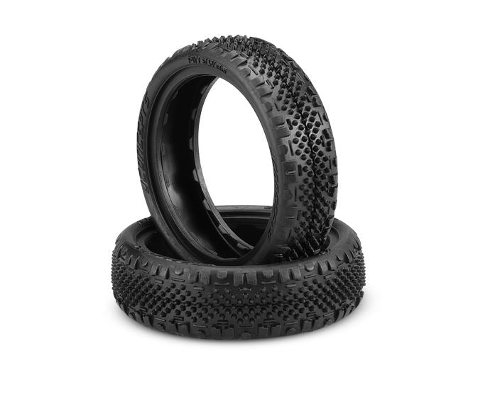 Jconcepts Pin Swag Low Profile Front Tire Slim 2.2 Buggy Pink Compound 3181010 image 0