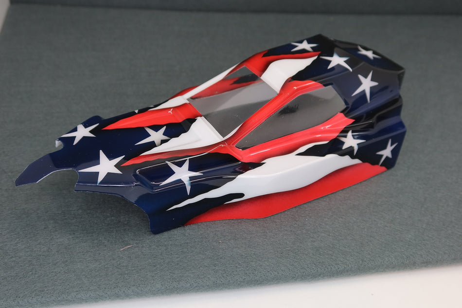 Rons Reserve Custom Airbrush Painted Body Associated B7 B7d B7.1 B7.1d 2wd Buggy