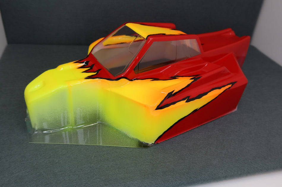New Custom Airbrush Painted Body Associated RC8B4.1 RC8B4.2 1/8 Nitro Buggy