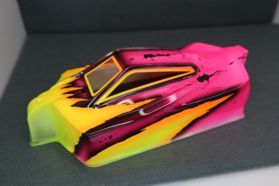 New Custom Airbrush Painted Body for Associated B84 B84D B84.1 B84.1d 4wd Buggy