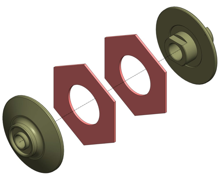 MIP Slipper Clutch Kit for Losi Mini-T Truck &amp; Mini-B Buggy 2.0 20080 image 0