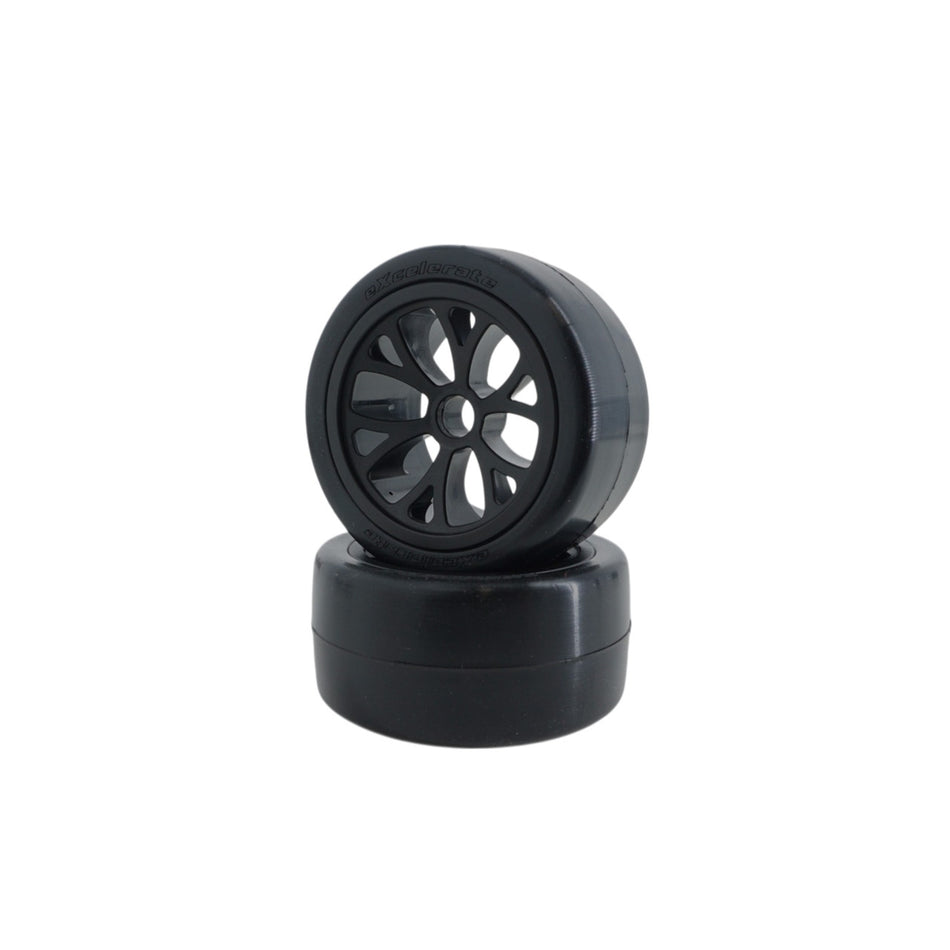 eXcelerate WGT-R Front Pre-Mount Rubber Tires (CM) XCE-3075.CM image 0