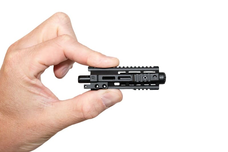 GoatGuns Mini Freefloat Handguard Small Short for AR15 Model FREEFLOAT-SM image 0