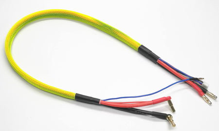 24in (2 foot) 1s &amp; 2s LiPo Charging Cable Leads - Harness 4mm/5mm Bullets (Colors) image 8