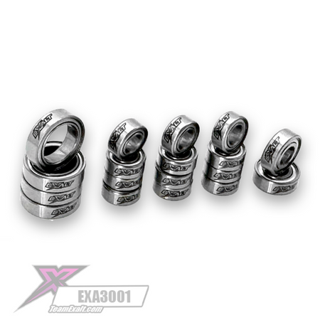 Team Exalt Hybrid-XSN Ceramic Bearing Kit for Associated B7 - B7d EXA3001 image 0