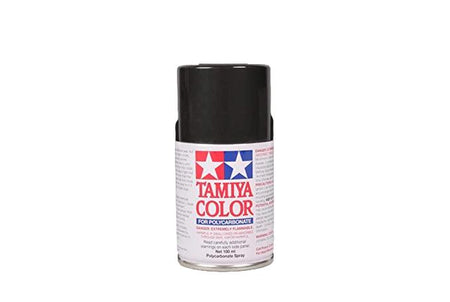 Tamiya Polycarbonate Lexan Paint PS-23 Gun Metal Spray Can TAM86023 86023 image 0