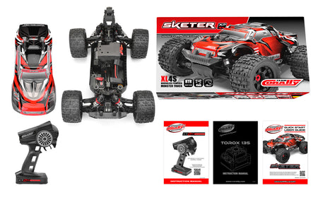 Team Corally Sketer XP 1/10 4WD 4S Brushless RTR Monster Truck COR00191 image 2