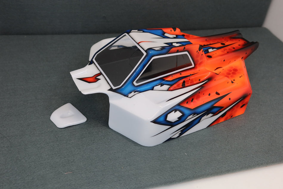 Ron's Reserve Series Custom Airbrush Painted Body Associated RC8B4.1 RC8B4.2