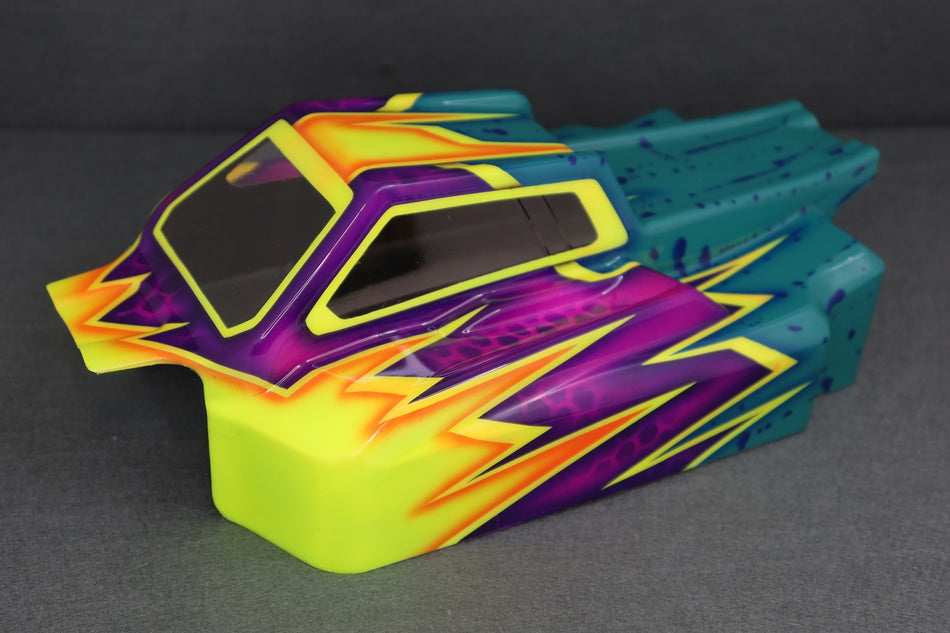 Ron's Reserve Series Custom Airbrush Painted Body For RC8B4E RE8B4.1E 1/8 Buggy