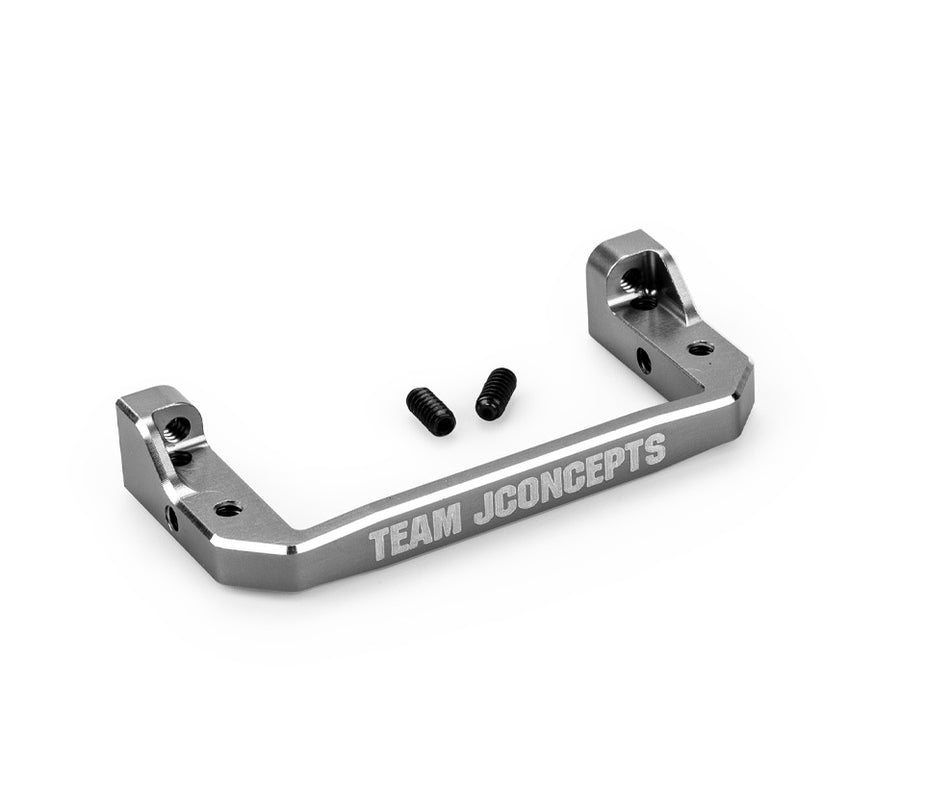 Jconcepts Aluminum Servo Mount Gun Metal for Associated RC10 RC10T RC10GT 52198 image 0