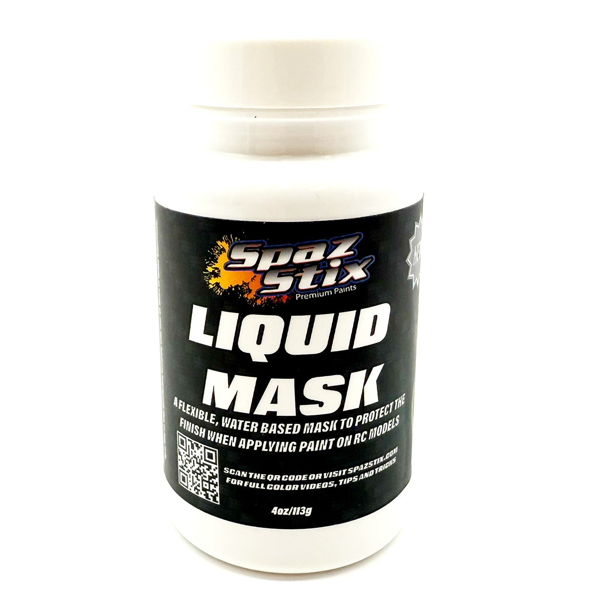 Spaz Stix Water Based Liquid Mask V2 4oz SZX0004V2 image 0