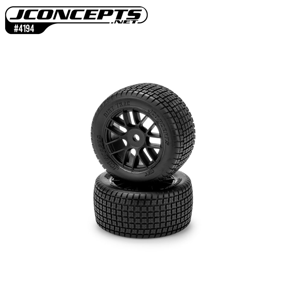 Jconcepts Dirt Trac Pre-Mounted for Losi NASCAR (2 tires) Front/Rear 4194-3053916