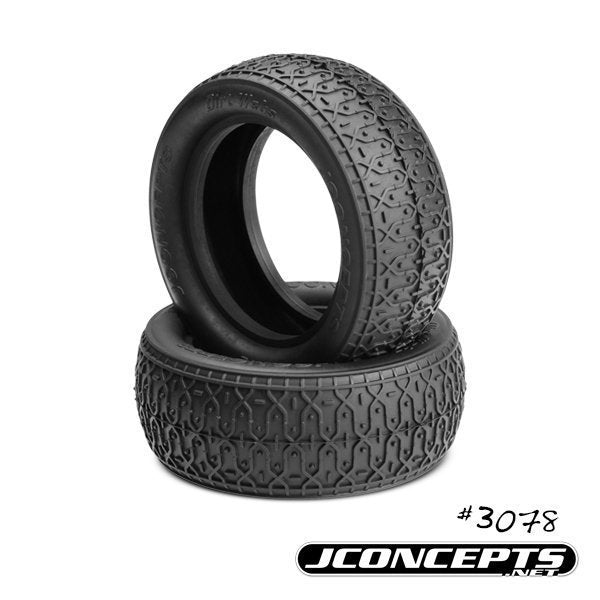 Jconcepts Dirt Webs Tires Gold Compound Clay 4wd Buggy Front JCO307805 image 0