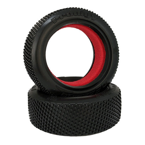 DE Racing Prodigy Front Buggy Tires 2.2 D40 Soft Compound DER-PRF-D40 image 0
