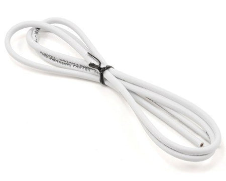White 10awg 10 Gauge Silicone Wire 3 feet (3′) image 0