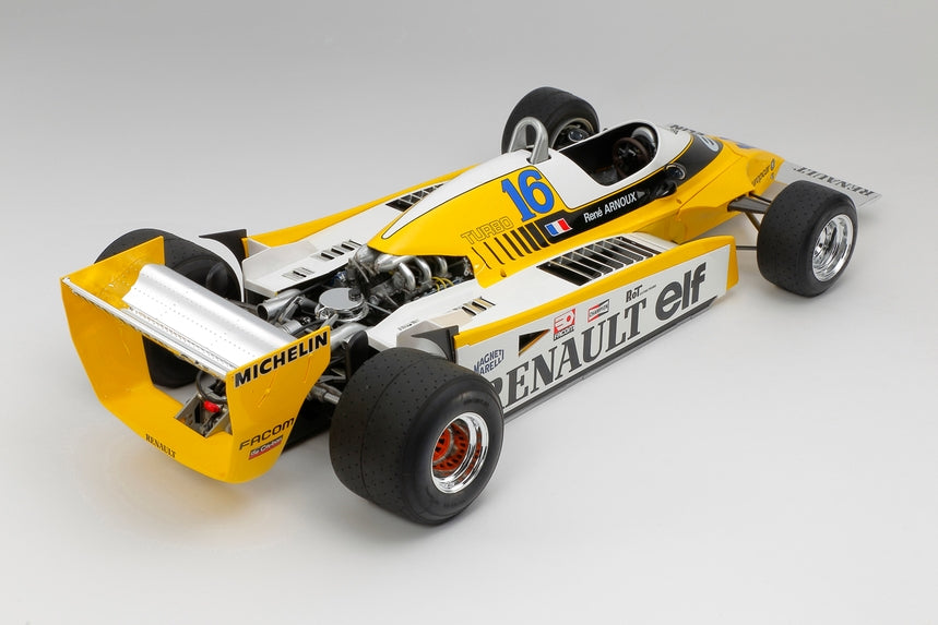 Tamiya 1/12 F1 Renault RE-20 Turbo Racing Car Model Kit w/ PE Parts 12033 image 1