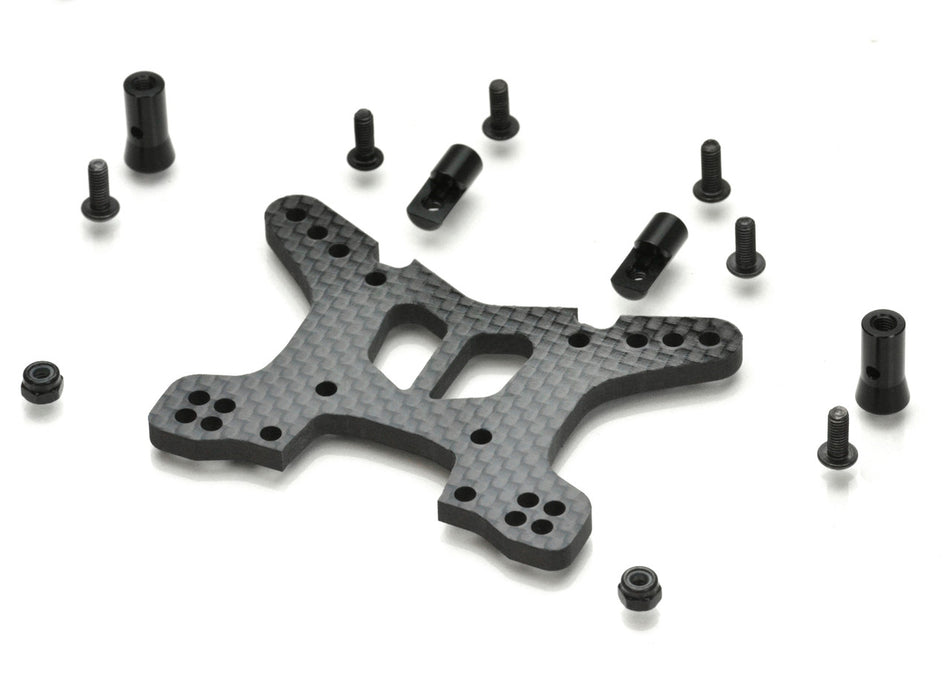 Exotek Carbon Fiber Front Shock Tower Traxxas Slash 4x4 / Stampede 4x4 2214 image 0