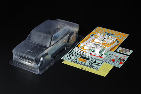 Tamiya 1/10 R/C Fiat 131 Abarth Rally Olio Fiat Body Parts Set 51710 image 1