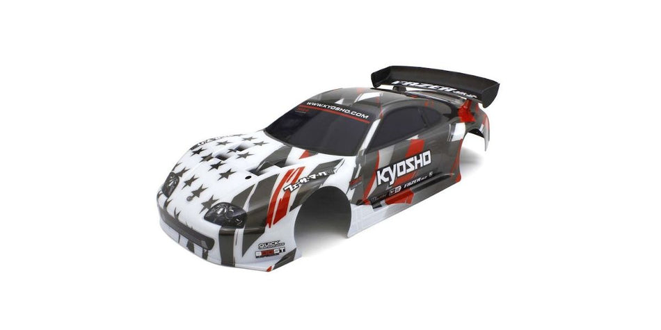 Kyosho Toyota Supra A80 T1 Painted Decoration Body Set FAB605WH image 0