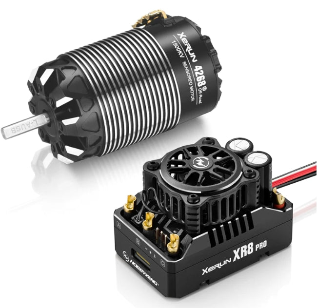 Hobbywing Xerun XR8 Pro G3 ESC + 4268SD G3 Motor 2200kv Combo for 4S 38020433