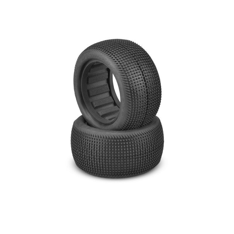 Jconcepts Sprinter Green (Super Soft) Dirt Oval 2.2" Rear Buggy Tires 313302 image 0