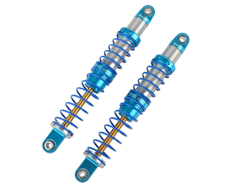 RC4WD King Off-Road Racing Shocks (Silver/Blue) (2pc) (110mm) Z-D0069