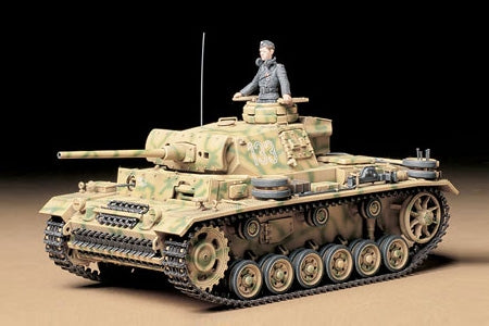 Tamiya 1/35 German Pz. Kpfw III Ausf. L Tank Model Kit 35215