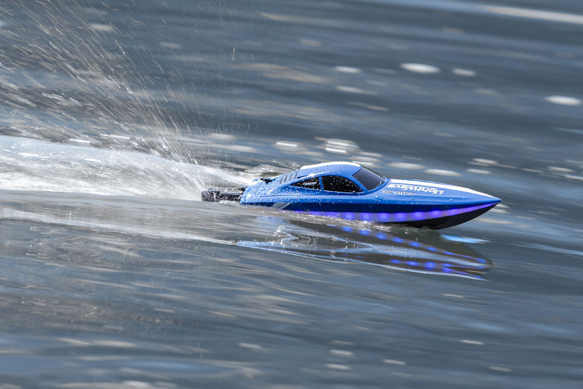 Rage RC LightWave Electric Micro Boat Blue RTR (Ready To Run) B1132 image 2