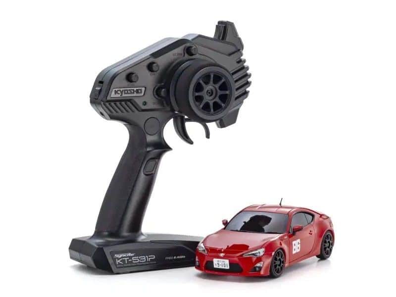 Kyosho Mini-Z AWD Toyota 86 MF Red Ghost Drift Car 32650MF image 0