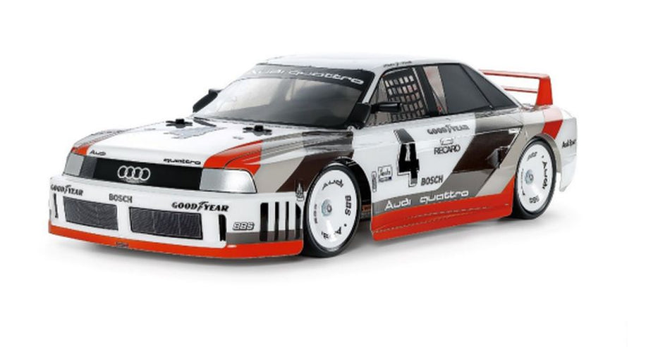 Tamiya 1/10 R/C Audi 90 Quattro Racing TT-02 Chassis Kit 58744 image 0