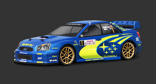 HPI Subaru Impreza WRC 2004 Body, 200mm WB255mm 17505