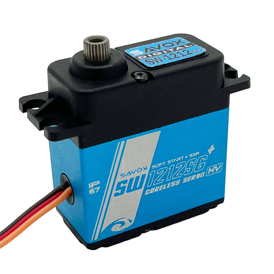 Savox SW-1212SG Plus Waterproof High Torque High Voltage Coreless Digital Servo image 0