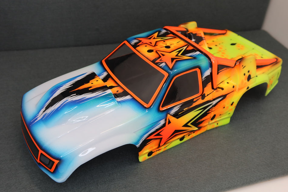 Ron's Reserve Custom Airbrush Painted Body Team Associated RC10T Stadium Truck