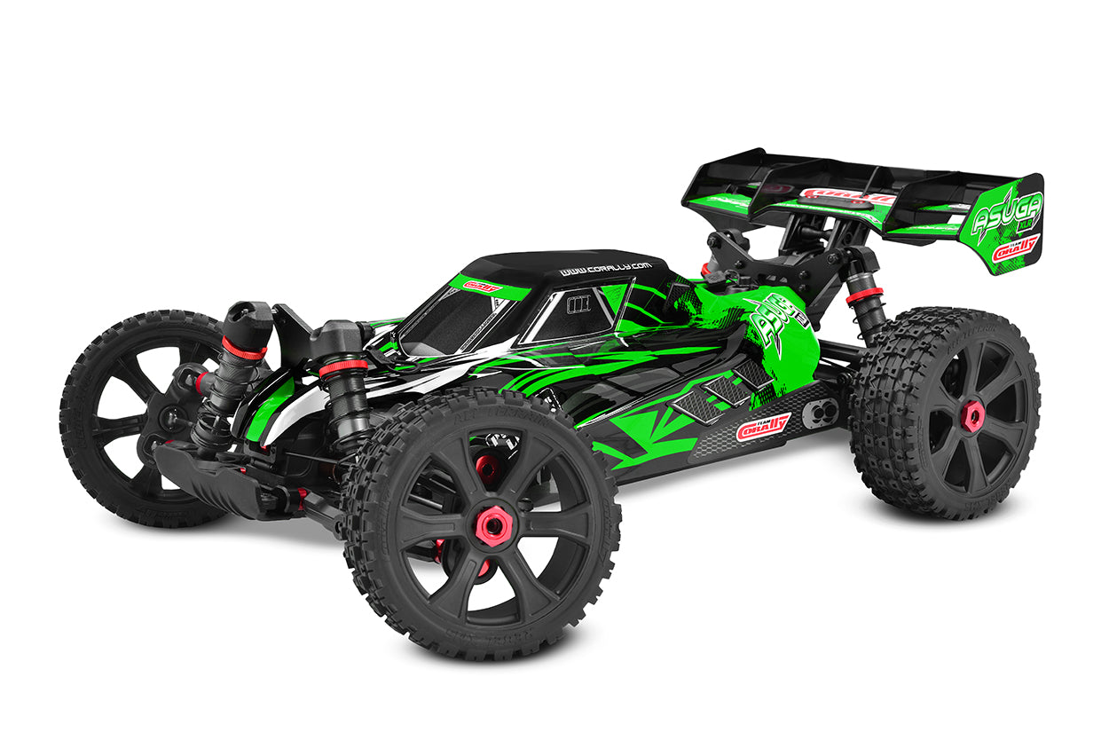 Team Corally Asuga XLR 6S Roller Green Large Scale Buggy 00488-G image 0