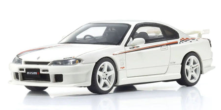 Kyosho 1/43 Nissan Silvia Nismo (White) Diecast Car KSR43125W KYOKSR43125W image 0