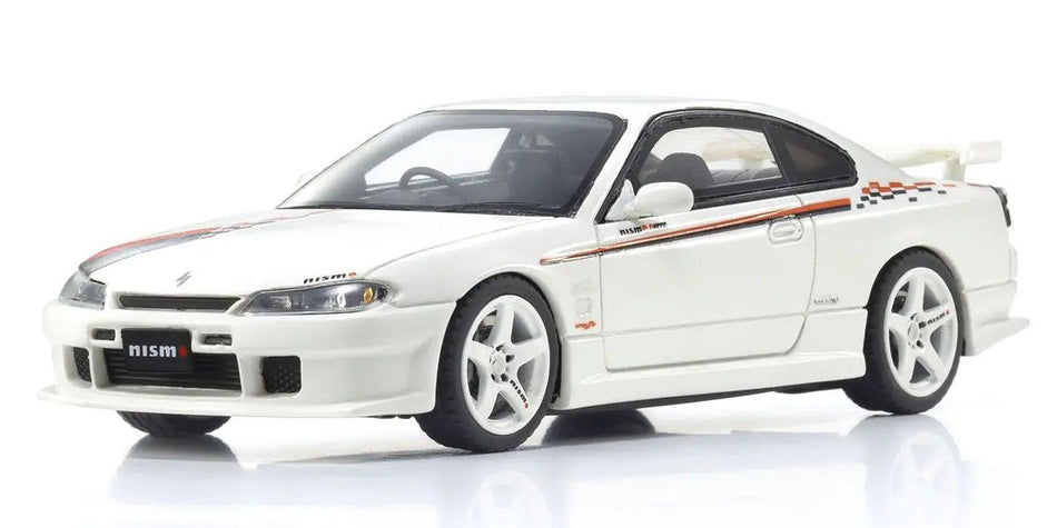 Kyosho 1/43 Nissan Silvia Nismo (White) Diecast Car KSR43125W KYOKSR43125W image 0