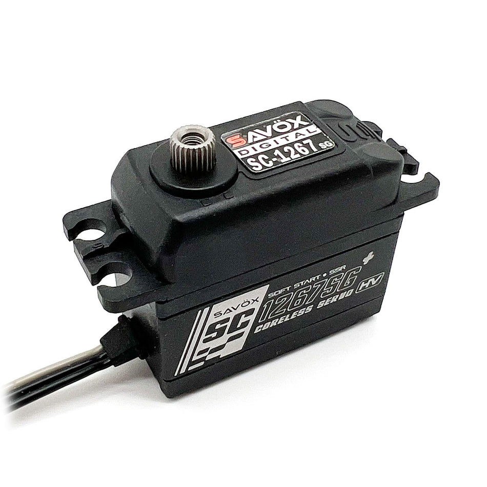Savox SC-1267SGP-BE Black Edition High Torque Digital Servo w/Plus image 0